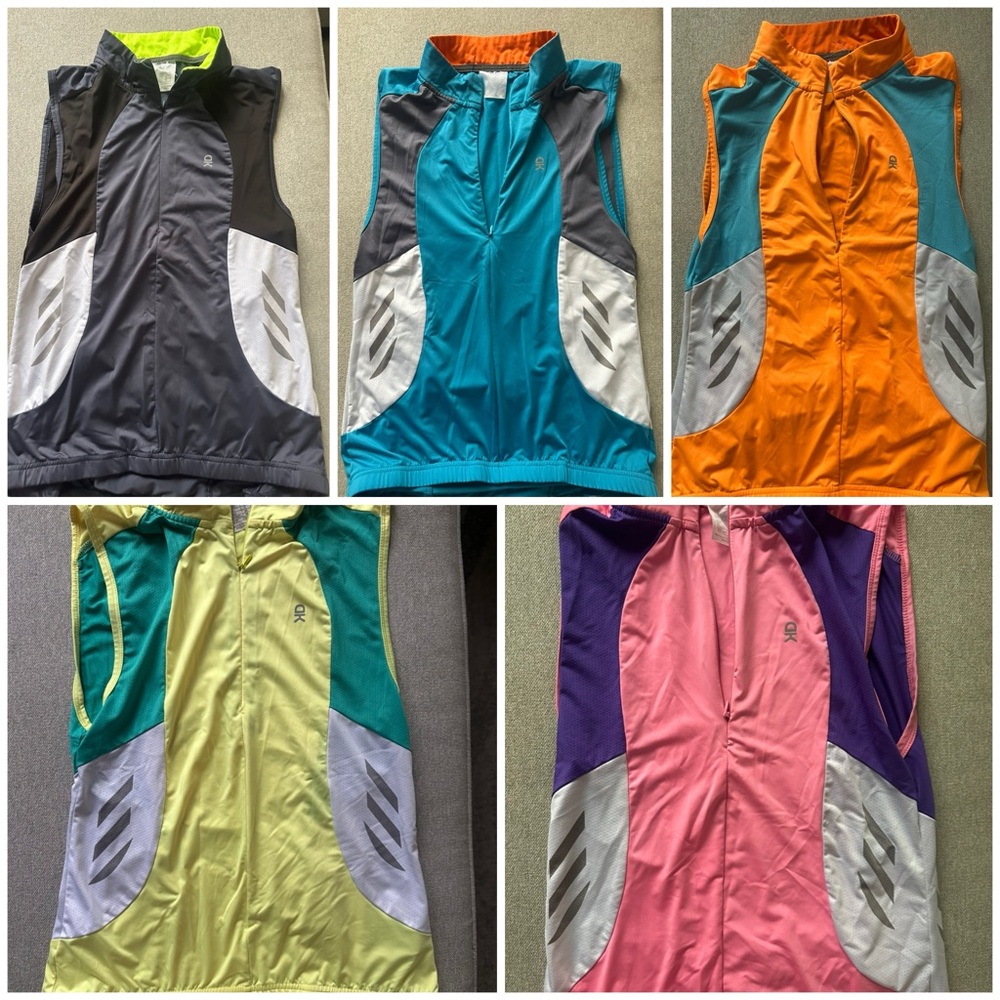 Women's Multicolor Sleeveless Jerseys BUNDLE